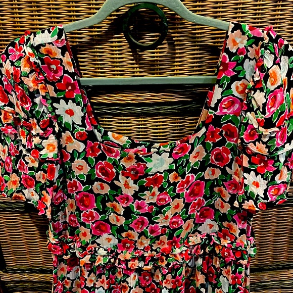 Sézane Summer Floral Dress 34 - Picture 5 of 6